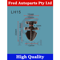 LH15,5 units in 1pack,Car Clips