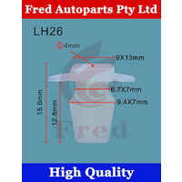 LH26,DYH500131F,5 units in 1pack,Car Clips