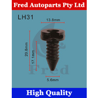 LH31,MXC9134F,5 units in 1pack,Car Clips