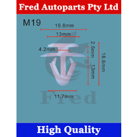 M19,10 units in 1 pack,Car Clips