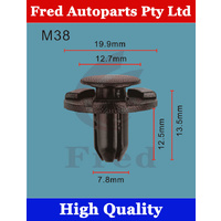 M38,5 units in 1pack,Car Clips