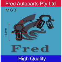 M63,D00156731,Car Clips,5 units in 1 pack