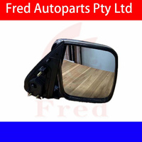 Upgrade Aftermarket Side Mirror CHROME RIGHT Manual Plastic Bracket For TOYOTA Hiace 2005-2018.TRH.KDH MX-224-A-RH