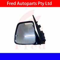 CHROME Side Mirror Metal Bracket LEFT LH Manual For TOYOTA Hiace 2005-2018.TRH.KDH MX-224-B-LH