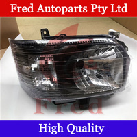 Headlight Black+Motor RIGHT For TOYOTA Hiace 2014-2018 TRH KDH MX-395-1A-RH
