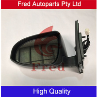 Side Mirror LH White-Lamp-Heat-9Pin Fits Corolla Sedan ZRE172.2014-2018.RJA058-1234WL