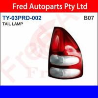 Tail Light Right Fits Prado 2003+.KDJ120, TY-03PRD-002-RH, 81551-60700