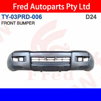 Front Bumper w/ Flare Holes For TOYOTA Prado 2003-2009 120 Series TY-03PRD-006-D 52119-60943 52119-60934