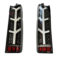 LED Tail Lights LAMBO Style Smoky Black Right For TOYOTA Hiace 2005-2018 LWB SLWB VAN COMMUTER 200 SERIES