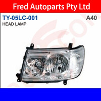 Headlight Left Halogen Fits TOYOTA Land Cruiser 5/2005-7/2007 100 Series TY-05LC-001-LH  81170-60A80