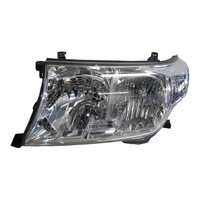Headlight Halogen Left Fits Toyota Land Cruiser 2007-2016 FZJ200 UZJ  TY-07LC-001-LH  81170-60C81
