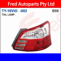 Tail Light Left Fits Yaris 2010.Sedan.NCP91, TY-10VIO-002-LH, 81561-0D360