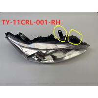Headlight RIGHT For TOYOTA Corolla Sedan 10.2009-11.2013 ZRE152 TY-11CRL-001-RH