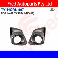 Fog Light Cover 2pcs CHROME For TOYOTA Corolla 2011-2013.Sedan.ZRE152 TY-11CRL-007