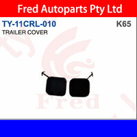 Trailer Tow Hook Eye Cover Left, Fits Corolla 2011.Sedan.ZRE152, TY-11CRL-010-LH, 52128-0Z916