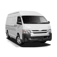 Complete Front Facelift Body Kit Upgrade to 2014-2018 Style Fits Toyota Hiace SLWB Commuter (Wide-Body)2005-2013 