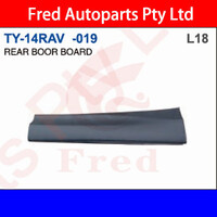 Rear Door Moulding Trim Left,Fits Rav4 2013-2016.ASA.ZSA, TY-14RAV-019-LH, 75078-0R020