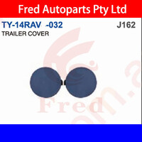 Trailer Tow Hook Eye Cover Left,Fits Rav4 2014.ASA.ZSA, TY-14RAV-032-LH, 53286-0R060