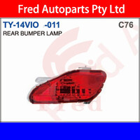 Rear Bumper Light LEFT LH For TOYOTA Yaris 2014.Sedan.NCP TY-14VIO-011-LH 81591-0D080