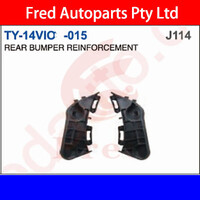 Rear Bumper Bracket Short Left,Fits Yaris 2014.Sedan.NCP, TY-14VIO-015-LH, 52156-0D050