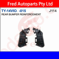 Rear Bumper Bracket Short Right,Fits Yaris 2014.Sedan.NCP, TY-14VIO-015-RH, 52155-0D060