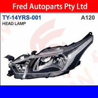 Headlight Right Fits Yaris 2014 Hatchback NCP  TY-14YRS-001-RH  81130-0D550