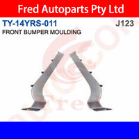 Front Bumper Grille Trim Right,Fits Yaris 2014.Hatchback.NCP, TY-14YRS-011-RH, 52112-0D120