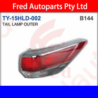 Tail Light Outer Right,Fits Kluger 2015.GSU50.55, TY-15HLD-002-RH, 81551-0E120