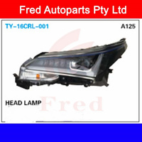Headlight LED Left Fits Corolla 2016 Sedan TY-16CRL-001-LH HYBBL 