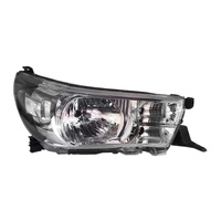 Halogen Headlight Right with Motor Fits Toyota Hilux N80 2015-ON WORKMATE SR 2WD TY-16HLX-002-LH HYBBL  KX-B-095-2