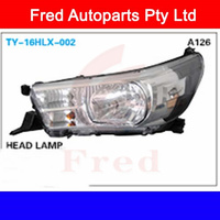 Headlight Left Fits Hilux 2015-2019 TY-16HLX-002-LH HYBBL  KX-B-095-2
