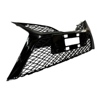 Front Bumper Grille Insert Gloss Black Fits Toyota Camry 2018-2021 Ascent Sport / SL / SX ASV70 AXVH71 TY-18CM-017 HYBBL 