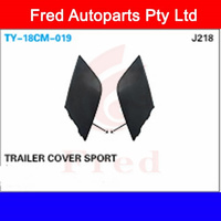 PAIR Trailer Tow Hook Eye Covers For TOYOTA Camry 2018~2021 Ascent Sport SL SX ASV70 AXVH71 TY-18CM-019 HYBBL 