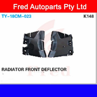 Radiator Side Deflector Left, Fits Camry 2018.ASV70, TY-18CM-023-LH, 16995-F0050