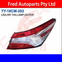 Tail Light Outer Right, Fits Camry 2018.ASV70, TY-18CM-202-RH,USA