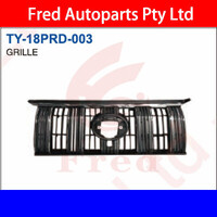 Front Grille Fits Prado 2018+ GDJ150 (Not Compatible with a Front View Camera )  TY-18PRD-003 HYBBL 