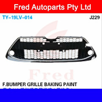 Front Bumper Grille+Moulding With Fog Light Holes For TOYOTA Corolla 2019.Sedan TY-19CRL-19LV-014 HYBBL 
