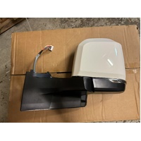 Side Mirror WHITE LEFT 9Pins WITH Blind Spot For TOYOTA Hiace 2019-ON