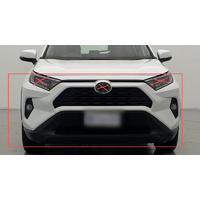Front Bumper COMPLETE KIT PRIMED BLACK For TOYOTA RAV4 11/2018-11/2021 GX GXL 50 Series Hybrid & Petrol Cross-Ref 521194A920 52119-4A920