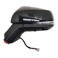 Side Mirror 12PIN GLOSS BLACK LEFT For TOYOTA RAV4 GX GXL 2018.11~ON TY-20RAV-87940-42F30