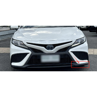 Front Bumper Mould Trim Lower LEFT Black For TOYOTA Camry 2021~2024 Ascent Sport 70 Series