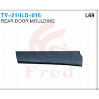 Rear Door Moulding Lower Trim Left  Fits Kluger 2022 TY-21HLD-015-LH HYBBL 