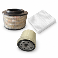 3Pcs Filter Service Kit For TOYOTA Hilux N70 2005-2015 Petrol Diesel KUN TGN 1KD 2KD AIR + CABIN + OIL FILTERS