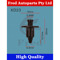 XD23,90467-07076-E8F,5 units in 1 pack,Car Clips