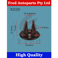 XD30,86848-22000F,5 units in 1 pack,Car Clips