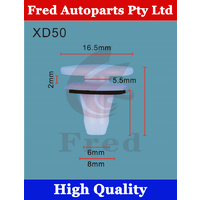 XD50,92485-2H000F,5 units in 1 pack,Car Clips