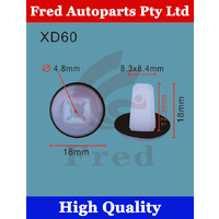 XD60,86910-22000F,5 units in 1 pack,Car Clips